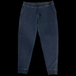 PURE JILL Indigo Drawstring Joggers